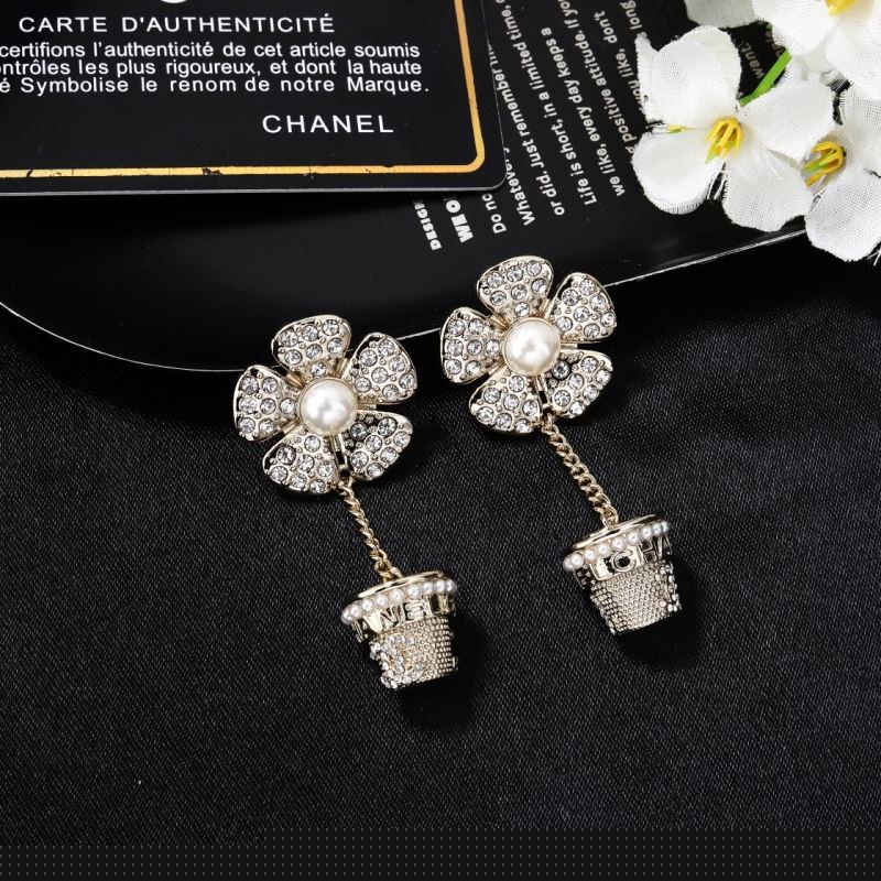 Ch*el earrings